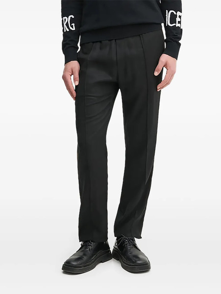  Iceberg Side-stripe Trousers - Black 