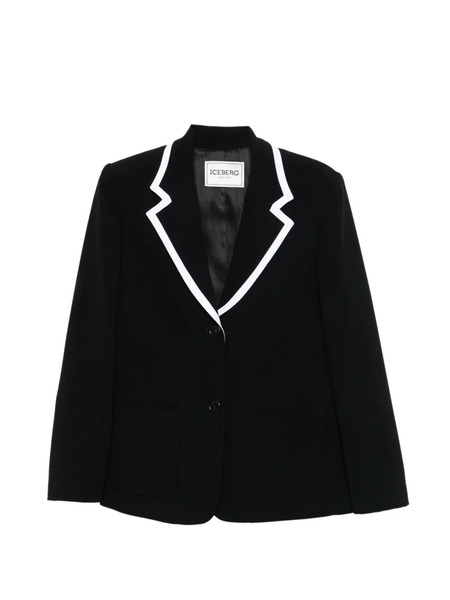 Iceberg Single-breasted Blazer - Black 