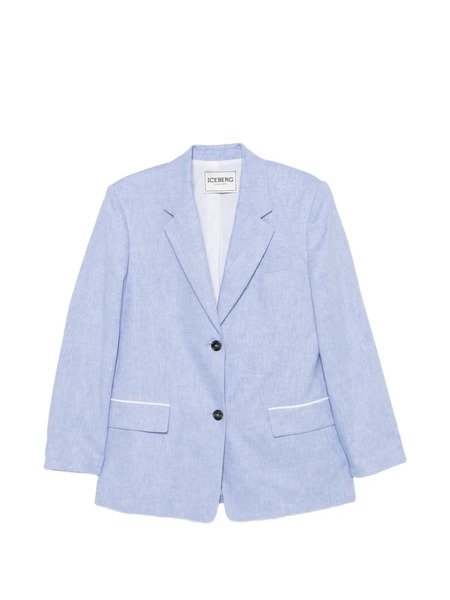  Iceberg Single-breasted Blazer - Blue 