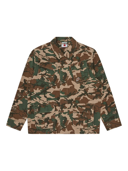  Icecream Camouflage-pattern Jacket - Green 