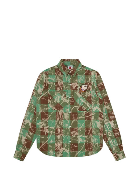 Icecream Checked Shirt - Green 
