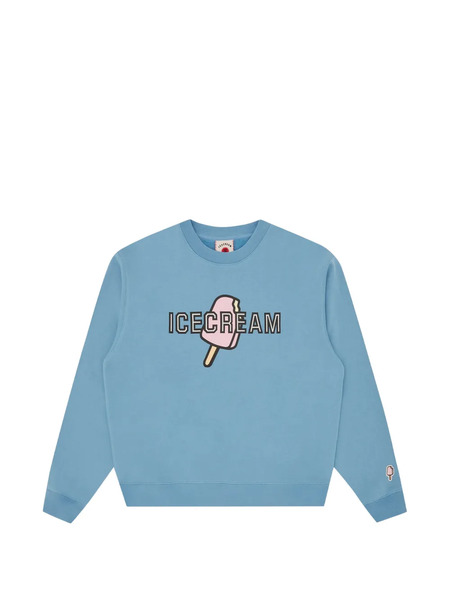  Icecream Graphic-print Sweatshirt - Blue 