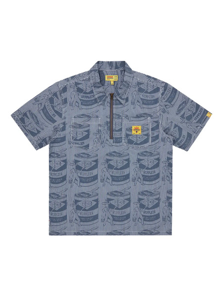  Icecream Ic Supplies Work Shirt - Blue 