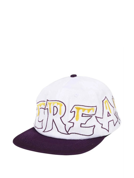  Icecream Logo-embroidered Baseball Cap - White 