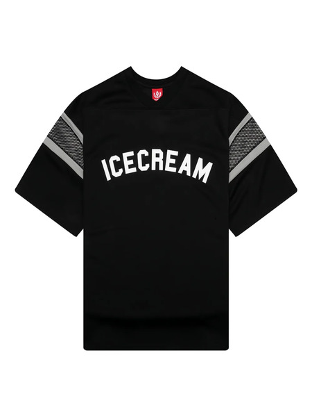  Icecream Logo-print T-shirt - Black 