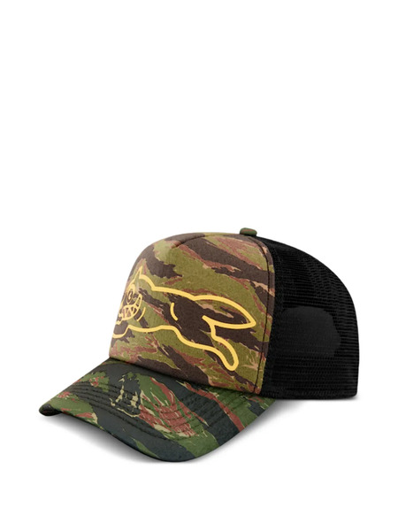  Icecream Running Dog Adjustable-strap Cap - Green 