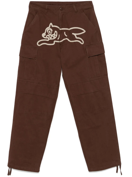  Icecream Running Dog Cargo Trousers - Brown 