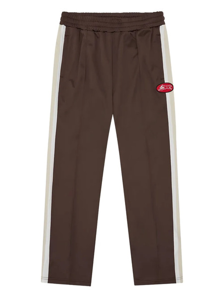  Icecream Side-stripe Logo-patch Track Pants - Brown 