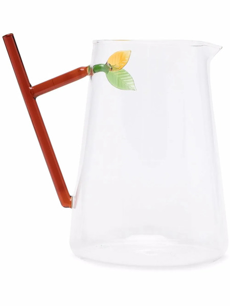  Ichendorf Milano Greenwood Leaf Pitcher - White 