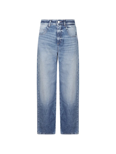  Icon Denim Poppy Washed-effect Jeans - Blue 