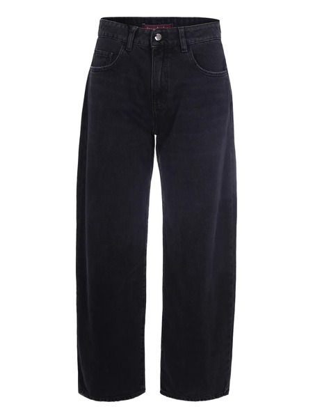  Icon Denim Wide-leg Jeans - Black 