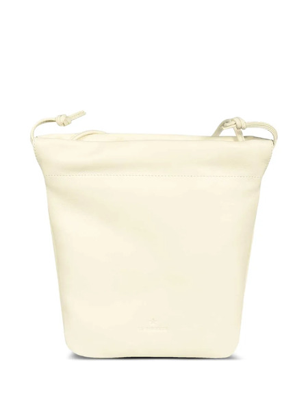  Il Bisonte Drawstring Leather Bucket Bag - Neutrals 