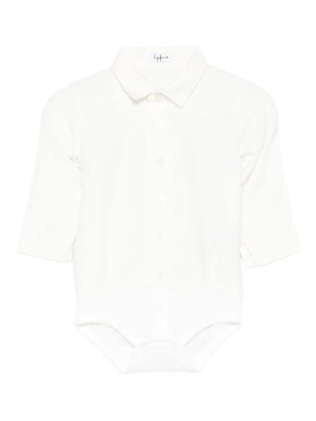  Il Gufo Button-down Collared Body - White 