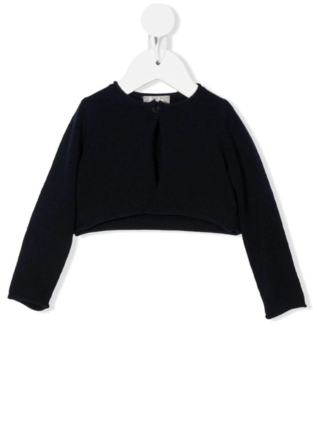 Il Gufo Button-down Fitted Cardigan - Blue 