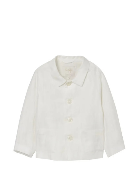  Il Gufo Buttoned Jacket - White 