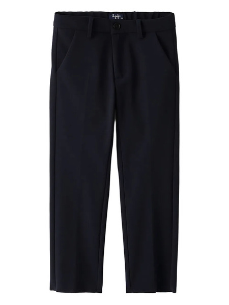  Il Gufo Buttoned Trousers - Blue 