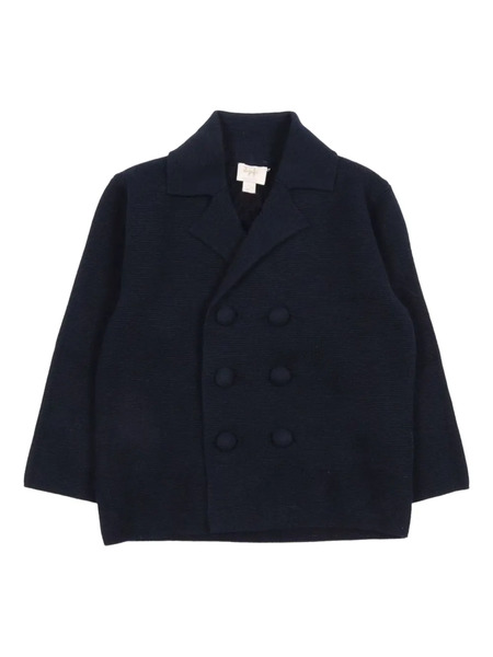  Il Gufo Double-breasted Jacket - Blue 