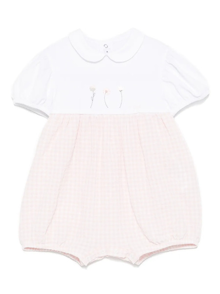  Il Gufo Gingham-check Body - Pink 