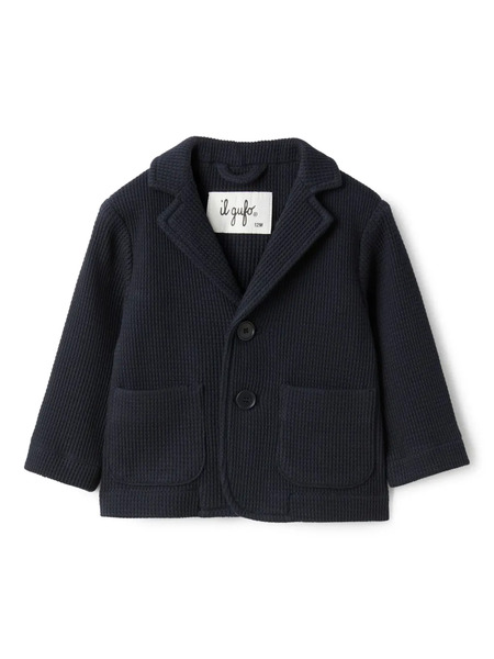  Il Gufo Single-breasted Blazer - Blue 