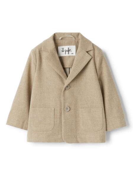 Il Gufo Single-breasted Blazer - Neutrals 