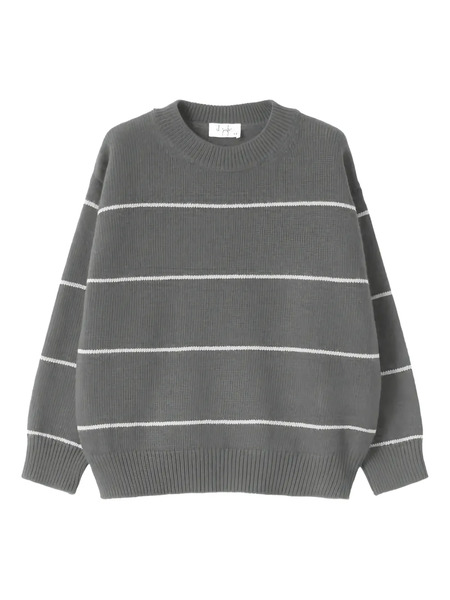  Il Gufo Striped Sweater - Grey 