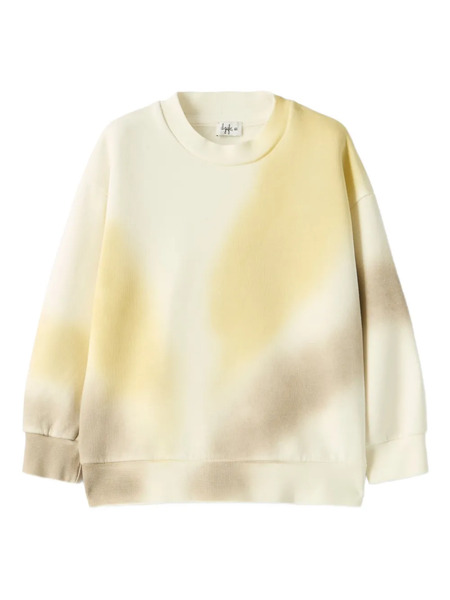  Il Gufo Tie-dye Sweatshirt - Yellow 