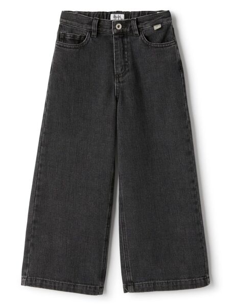  Il Gufo Wide-leg Jeans - Black 
