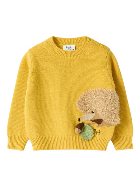  Il Gufo Wool Sweater - Yellow 