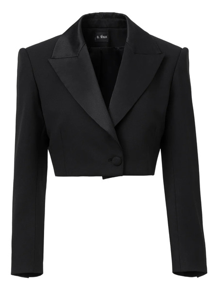  Il Volo Coco Cropped Blazer - Black 