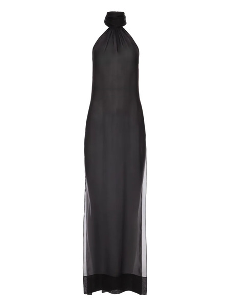  Il Volo Erin Bow-halter Top - Black 