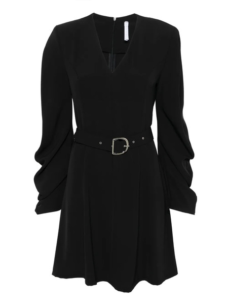  Imperial Belted Dress - Black 
