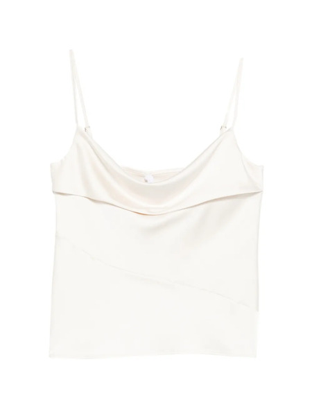  Imperial Cowl-neck Top - Neutrals 
