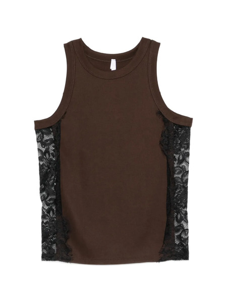  Imperial Lace Tank Top - Brown 