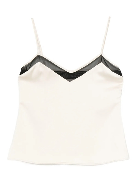  Imperial V-neck Spaghetti-strap Top - Neutrals 