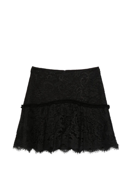  Imroska Laced Mini Skirt - Black 