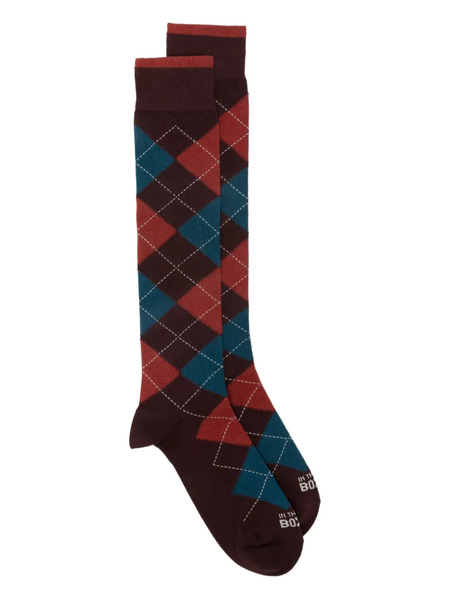  In The Box Argyle Socks - Brown 