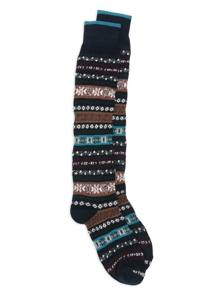  In The Box Patterned Socks - Blue 