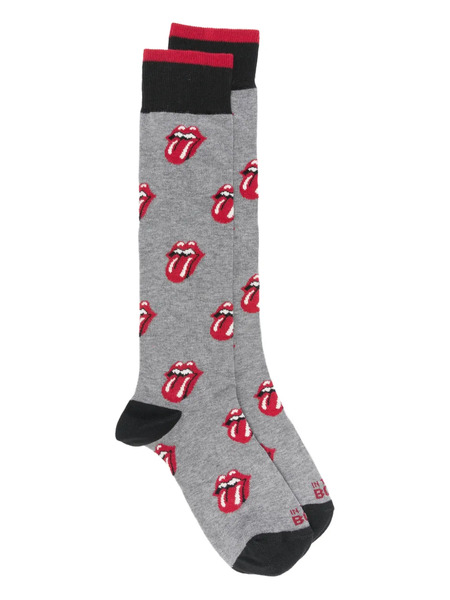  In The Box Patterned Socks - Grey 