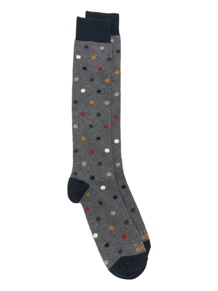  In The Box Polka Dot Socks - Grey 