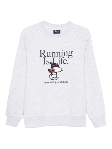  In The Box Snoopy-graphic Sweatshirt - Grey 