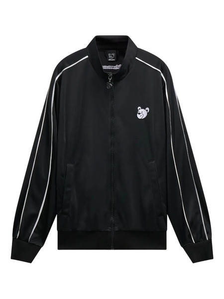 Inbetweeners Zip Striped Jacket - Black 