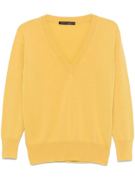  Incentive! Cashmere Ginan Sweater - Yellow 