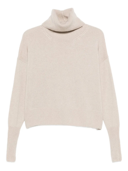  Incentive! Cashmere Turtleneck Sweater - Neutrals 