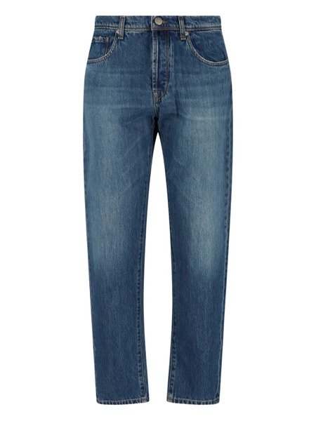  Incotex Belt-loops Trousers - Blue 