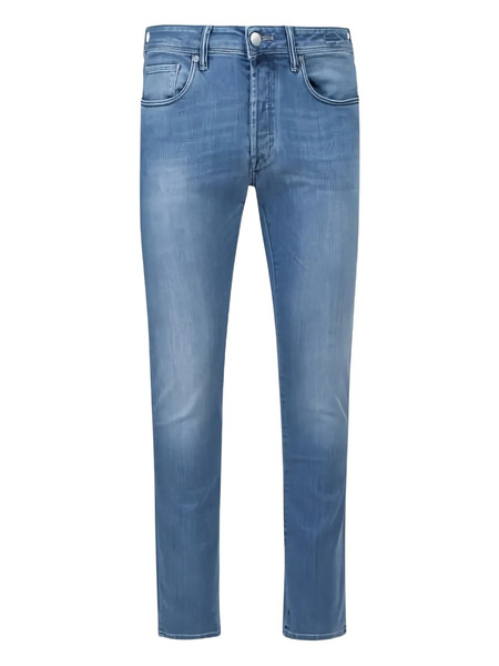  Incotex Button Jeans - Blue 