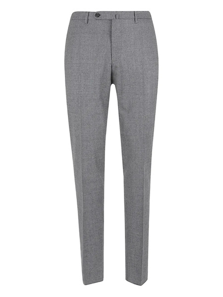  Incotex Check-pattern Trousers - Grey 