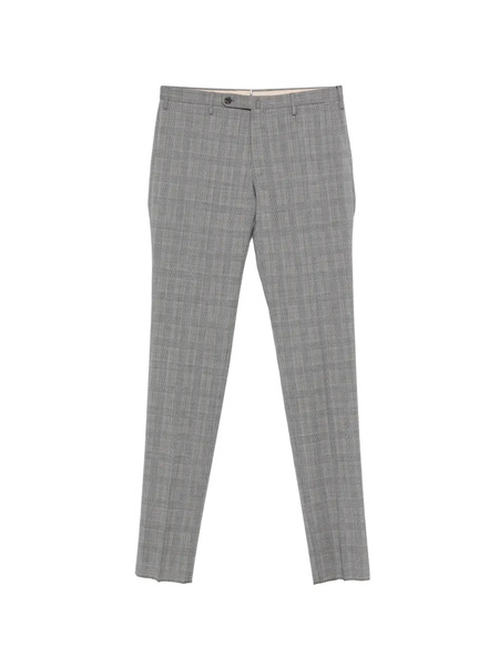  Incotex Check Trousers - Grey 