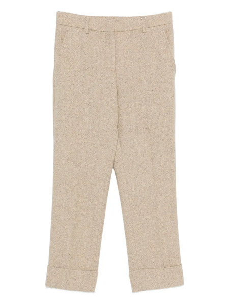 Incotex Concealed-fastening Trousers - Neutrals 