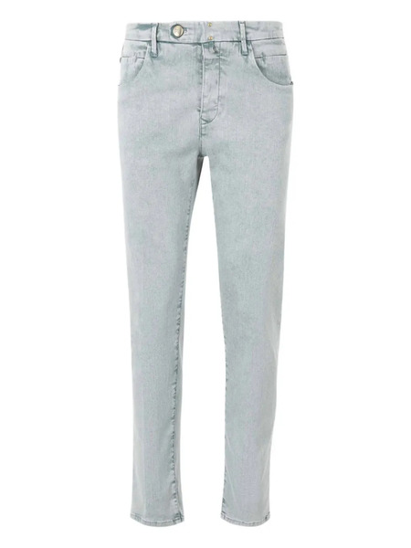  Incotex Logo-patch Jeans - Blue 