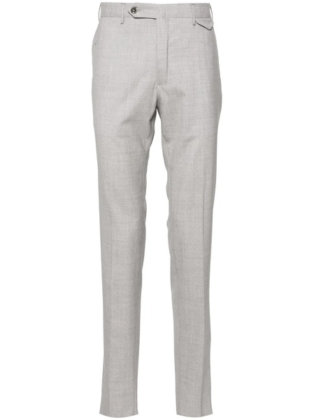  Incotex Mid-rise Tapered Trousers - Grey 